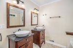 Bathroom 2, en suite with Bedroom 2, double vanity, soaking tub & shower